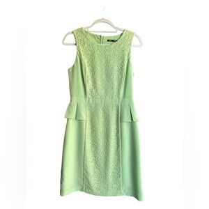 Gianni Bini Light Green Sleeveless Midi Dress